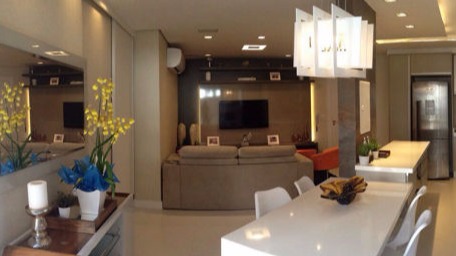 Apartamento Aquarius Home Concept | Alessandra Fujita Arquitetura & Decoração